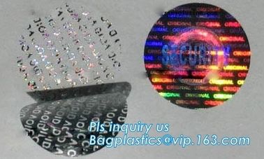 foil lenticular hologram void sticker label,warranty seal sticker security void sticker label tamper proof sticker pack