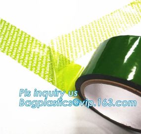 Supply tamper proof plastic open void tape for seal courier bag envelopes with CE&amp;ISO Air Mouse TV Box PCs OS bagplastic