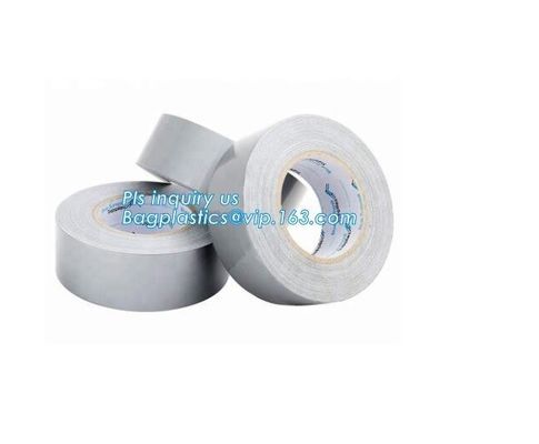 Heavy duty strong packing pvc silver colored cheap custom adhesive cloth duct tape,waterproof duct tape for wholesale