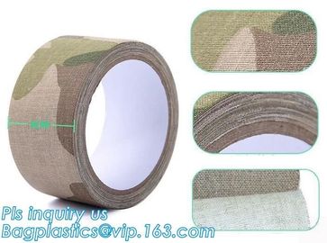 Multi design camouflage cloth adhesive duct tape for outdoors,Camouflage Casting Butyl Tape,Camo Outdoor Camouflage Tape