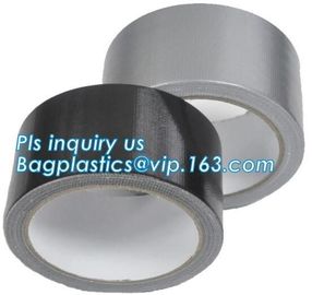 SILVER TAPE, BLACK SCOTH, 2&quot; x 60y Gaffa Cloth Tape Duct Waterproof Heavy Duty Strong gaffer duck tape, BAGEASE, BAGPLAS