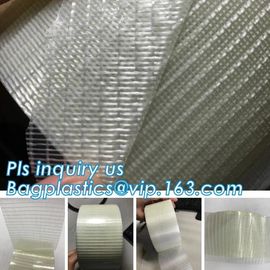 Glass Mesh carpet tape,PET film glass fiber mesh tape,Fiberglass mesh tape for gypsum,160Mic Backing Fiberglass Double S