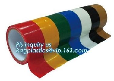 Easy Tear Packaging Duct Tape,duct tape colored duct tape,Free sample air conditioner colored custom printed pvc cloth d