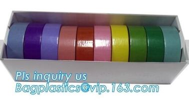 Easy Tear Packaging Duct Tape,duct tape colored duct tape,Free sample air conditioner colored custom printed pvc cloth d