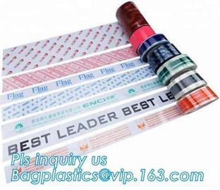 Custom Logo Printed clear packing tape adhesive for bopp tape,Adhesive Bopp Packing Tape,48mm super clear packing BOPP p