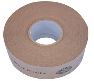 Reinforced Water Activated Custom Printed Kraft Paper Gummed Tape,Conventional Brown/White Kraft Paper Filament Sticker