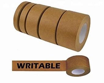 Fiber Reinforced Custom Printed Gummed Kraft Paper Packing Tape,Custom logo kraft reinforced paper brown tape bagease