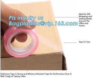 colored waterproof adhesive stationery tape,Colorful Gold Foil Stationery Self Adhesive Washi Masking Tape bagease pack