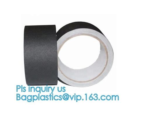 Supply All purpose cloth duct tape / Gaffer tape,Anti-slip vinyl matte gaffer black TV room stage tape,gaffer, duct clot