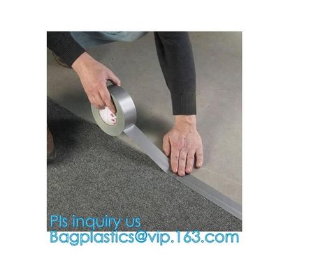 No residue Custom Logo Printing high adhesive carpet jointing duct tape package,Double Sided Carpet Tape Duct Tape For E