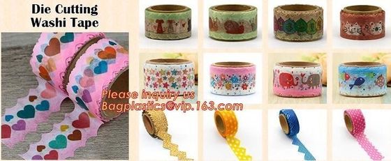 plastic core washi paper tape,Cheap Price Custom Colored Printed Washi Masking Tape Automotive,Stationary Japanese Washi