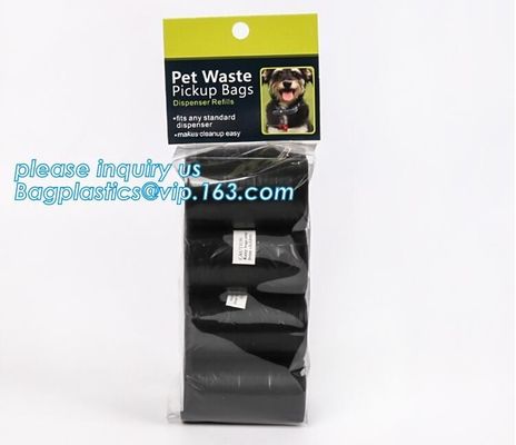 Hot sell / Pet waste bag / Pet garbage bag / Biodegradable / High quality, biodegradable epi plastic dog poop, bagplasti