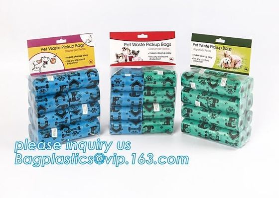 Poop Bags With Handles, scented bags with handles, Pick Pocket Pouch, Doggie Waste Bag Dispenser, compostable, epi, d2w