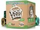 COMPOSTABLE BPI CERTIFIED, fabric Dog Waste Poop bags Holder/ pet Poop Bag Dispenser with Carabiner Clip and waste bagS