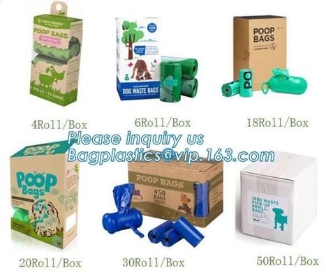 eco pet waste bag ,private label biodegradable dog poop bags with EPI technology, Pet Waste Bags Biodegradable Dog Poop