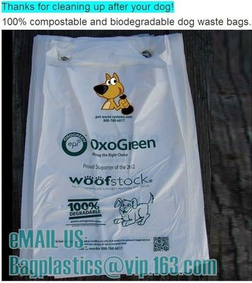 Pet Dog Waste bags Poop Pooper Scoopers for Bags on Board biodegradable 5 Color DHL Free Shipping, BAGEASE, BAGPLASTICS