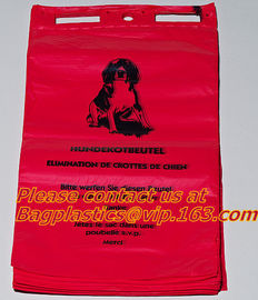 Pet Waste bags Poop Pooper for poop Bags Convenient health Colorful light plastic bag, Biodegradable dog poop bags with