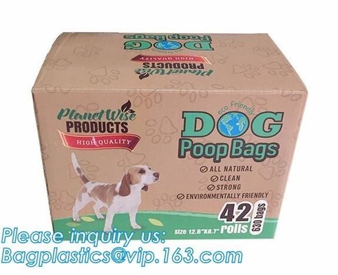 Durable pet waste bag dispenser, plastic bag scrap waste, yard waste bag, degradable pet waste poop bags dog cat clean u