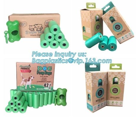 Bone Shaped Dog &amp; Pet Waste Bag Holder - Holds Standard Rolls of Poop Bags, green color dog dispenser +3rollings waste b