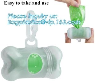 Biodegradable Compostable Scented High Quality HDPE Plastic Baby Nappy Sacks Baby Diaper Bags with Tie Handles, bagease