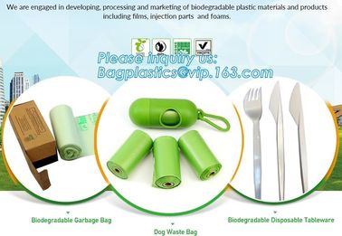 Biodegradable Compostable Scented High Quality HDPE Plastic Baby Nappy Sacks Baby Diaper Bags with Tie Handles, bagease