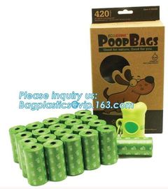 Diaper sacks hotel sanitary bag sanitary napkin packaging bag, Eco-Friendly Scented Baby sacks tie handle disposal diape