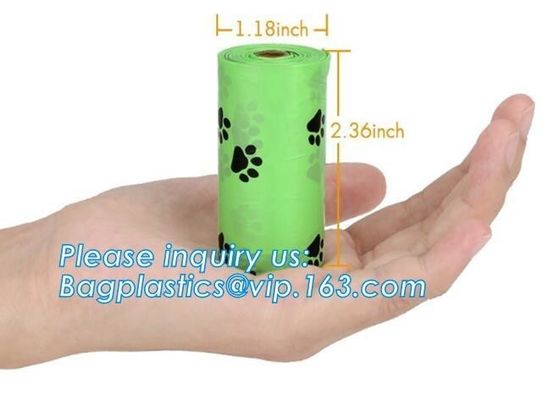 green tie handle scented disposable diaper sacks, Fragrance Box Packed Plastic Nappy Bags Sacks, Nappy Baby Disposable D