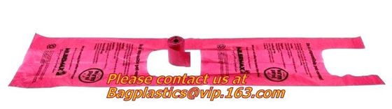 Custom Print Hdpe Plastic T Shirt Bags with Gusset, hdpe bags, ldpe bags, pp bags, sacks