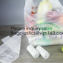 GREEN Biodegradable &amp; Compostable Pack of 75 Lexington Corn Starch Carry Bags,100% biodegradable and compostable grocery