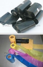 Disposable Diaper Bags with Baby Powder Scent | 100% Biodegradable Easy-Tie Nappy Sacks for Home and Travel BAGEASE PAC