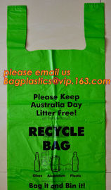 Large/Regular Grocery Size,Oxo-Biodegradable Plastic Shopping Bags, Thank You Printed, 13 Micron, HDPE, 1000 Bags/Box