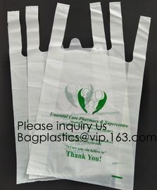 Cheap T-Shirt Compostable Bags Biodegradable Bag For Food, T-Shirt Garment Plastic Bags Compostable 100% Biodegradable