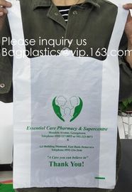 Cheap T-Shirt Compostable Bags Biodegradable Bag For Food, T-Shirt Garment Plastic Bags Compostable 100% Biodegradable