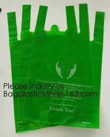 Cheap T-Shirt Compostable Bags Biodegradable Bag For Food, T-Shirt Garment Plastic Bags Compostable 100% Biodegradable