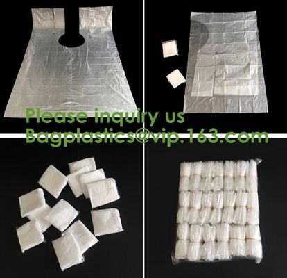 100% Biodegradable Compostable Disposable Apron For Kitchen, Compostable Kitchen Apron, Copolyester (PBAT) And Starch