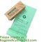 Home Compostable Eco Green Bioplastic Food Storage Resealable PLA Bags,Food, Gift, Household, Restaurant, Store, Grocery