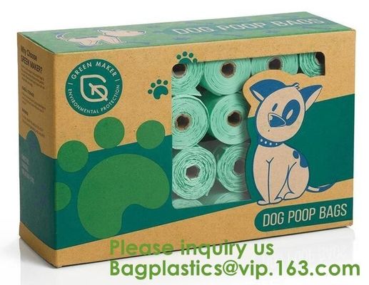 Manufacture 100% biodegradable Home compost or OK compost Durable Supermarket food waste garbage bags, bagease, package