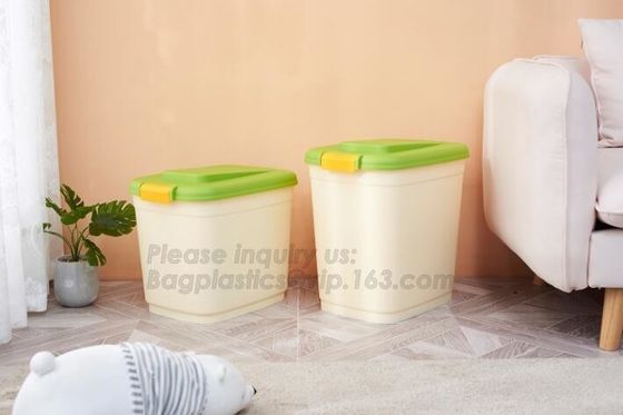 pet food container, pet food storage container ,dog food container, storage container with sealed lid, cat food dog food