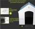 eco-friendly pet house outdoor plastic dog house, pet house folding plastic dog house, Removable Dog House Plastic Three