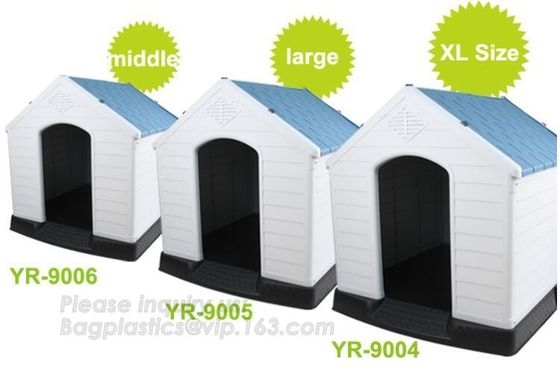 Outdoor Large Plastic Dog House For Large Breed Dog, Plastic Dog Transport House &amp; Box &amp; Cage, Fashion big dog apartment