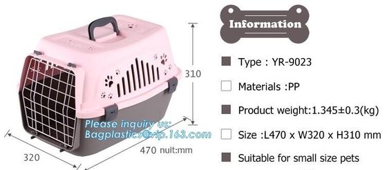 Factory direct sale assorted sizes traveling dog cat cage indoor quality pet cat cage, Fashion Design Luxury Travel Pet