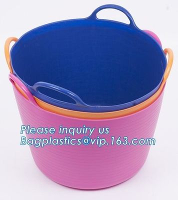 Household free sample woven plastic storage basket laundry storage basket, Foldable Storage laundry Baskets Storage Bask