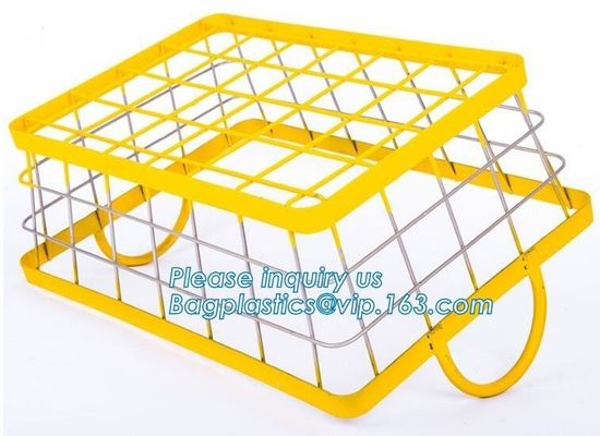 Home Storage Used Round Shaped Metal Mesh Wire Kitchen Basket, Kitchen metal gold wire rectangular vegetable fruit stack