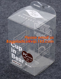 transparent plastic box, High quality custom design logo printing clear plastic box wholsale,plastic packaging box,pet