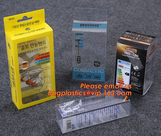 packaging transparent Soft Crease PVC Clear Plastic Box, small plastic box,clear plastic gift box