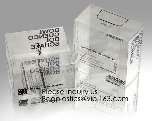 Window box PP box Special creasing PP box  Alternatives to gift box Alternatives to paper box Clear PET Box bagplastics