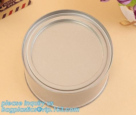 100ml pet clear plastic can,fruit candy tin container jars with aluminum lid,1 gallon clear paint can size bagease pack