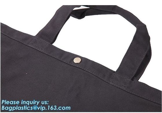 canvas supply unique design handled eco shopping cotton canvas bag black embellish,Customized Wholesale Standard Size Be