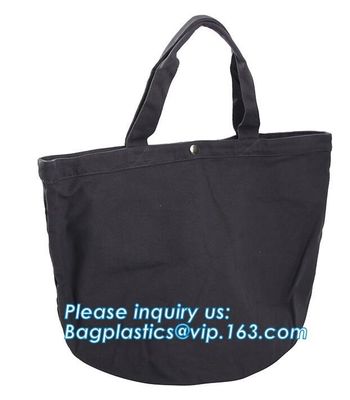 canvas supply unique design handled eco shopping cotton canvas bag black embellish,Customized Wholesale Standard Size Be