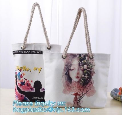 Cheap Customized Logo tote shopping bag Cotton canvas bag,Customize logo eco cotton canvas custom tote bags bagease